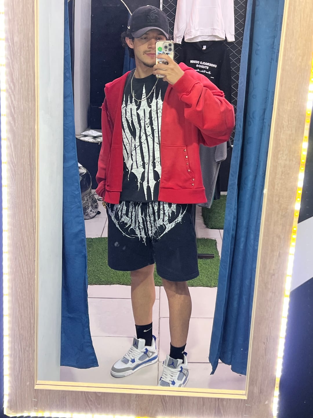 Customer photo review of 1011 - Dark Wave Shorts