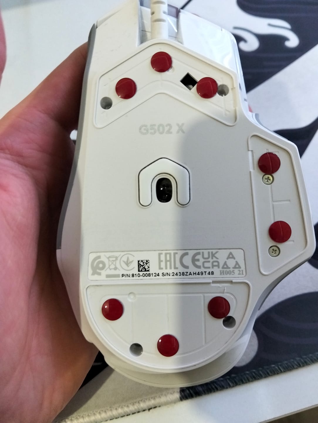 Customer photo review of X-Raypad Meteorite Glass Skates