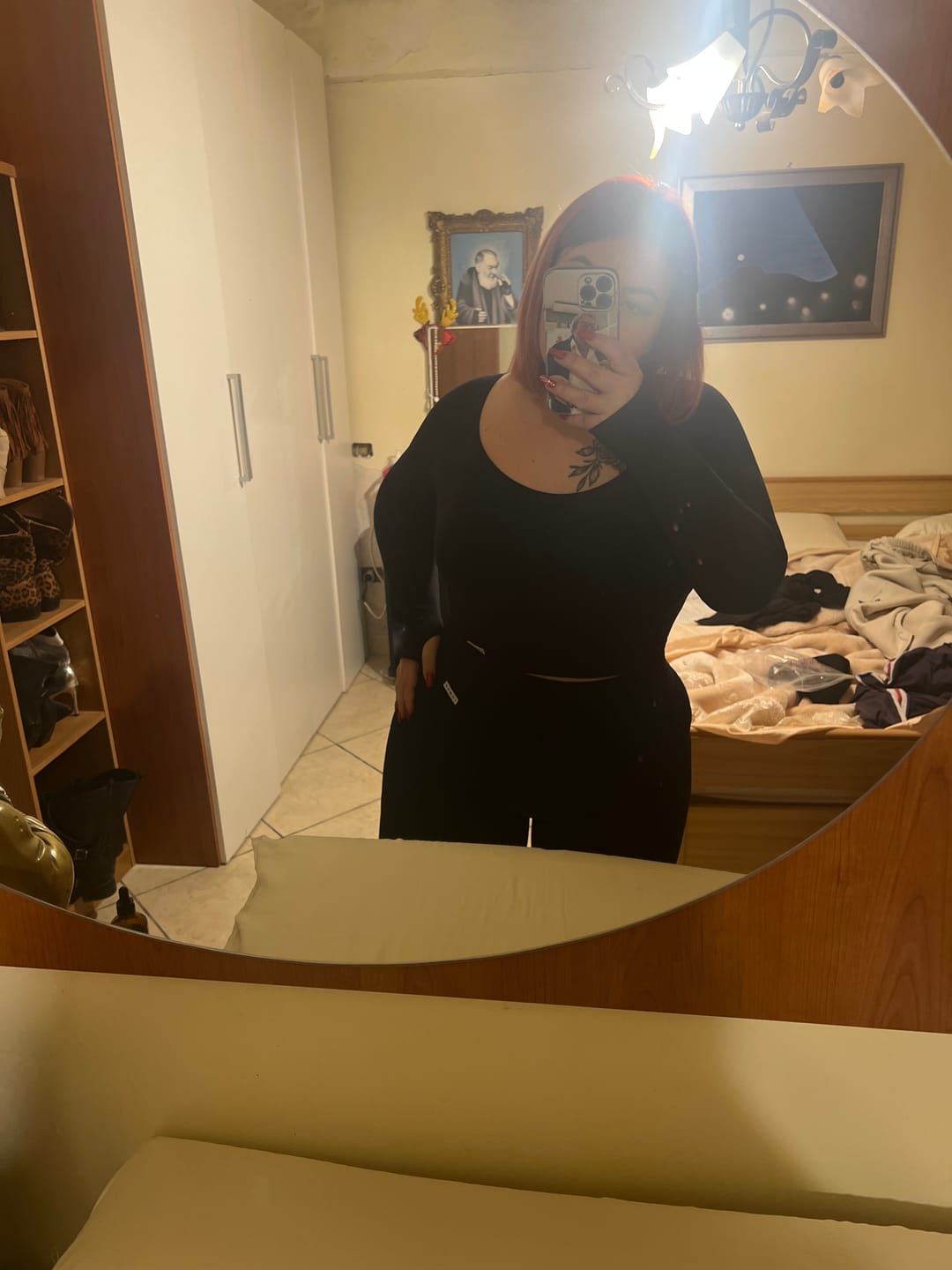 Customer photo review of Bolero Gym Fashion Nero