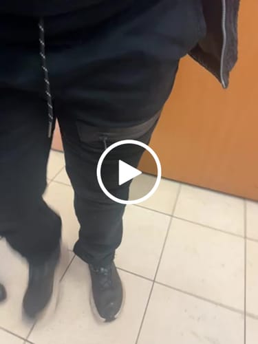 Customer video review of MEN'S LEFTOUT MOTO JOGGERS