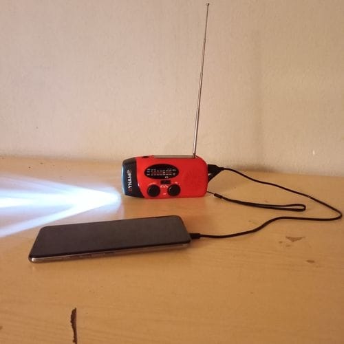 Customer photo review of Blackout Profi | Notfallradio