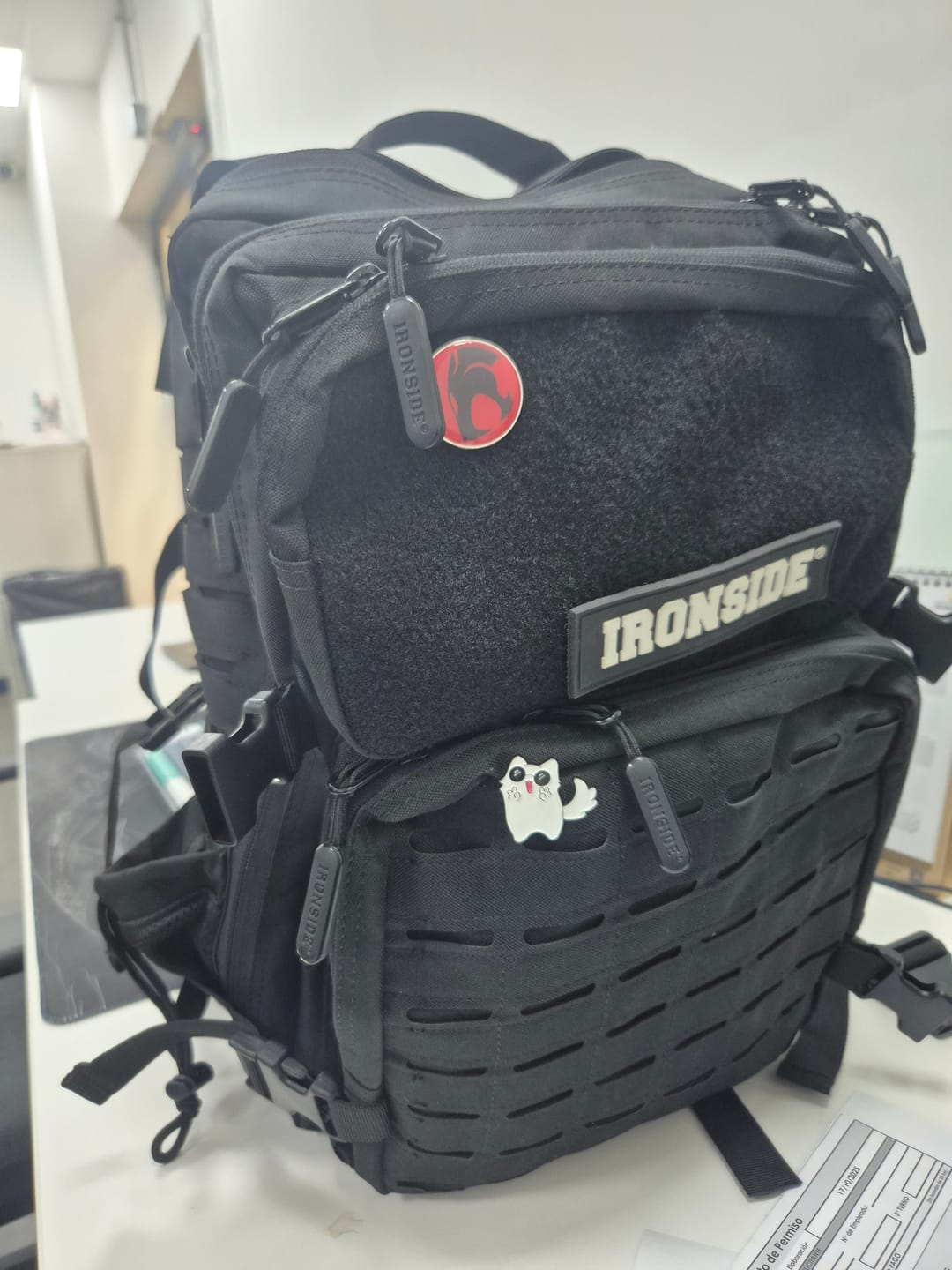 Customer photo review of Mochila IRONSIDE