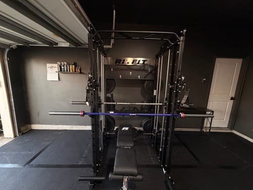 Customer photo review of RitFit M1 PRO Multi-Functional Smith Machine with Cable Crossover System and Squat Rack for Home Gym