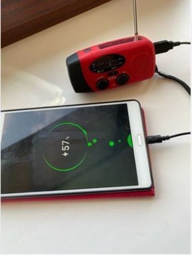 Customer photo review of Blackout Profi | Notfallradio