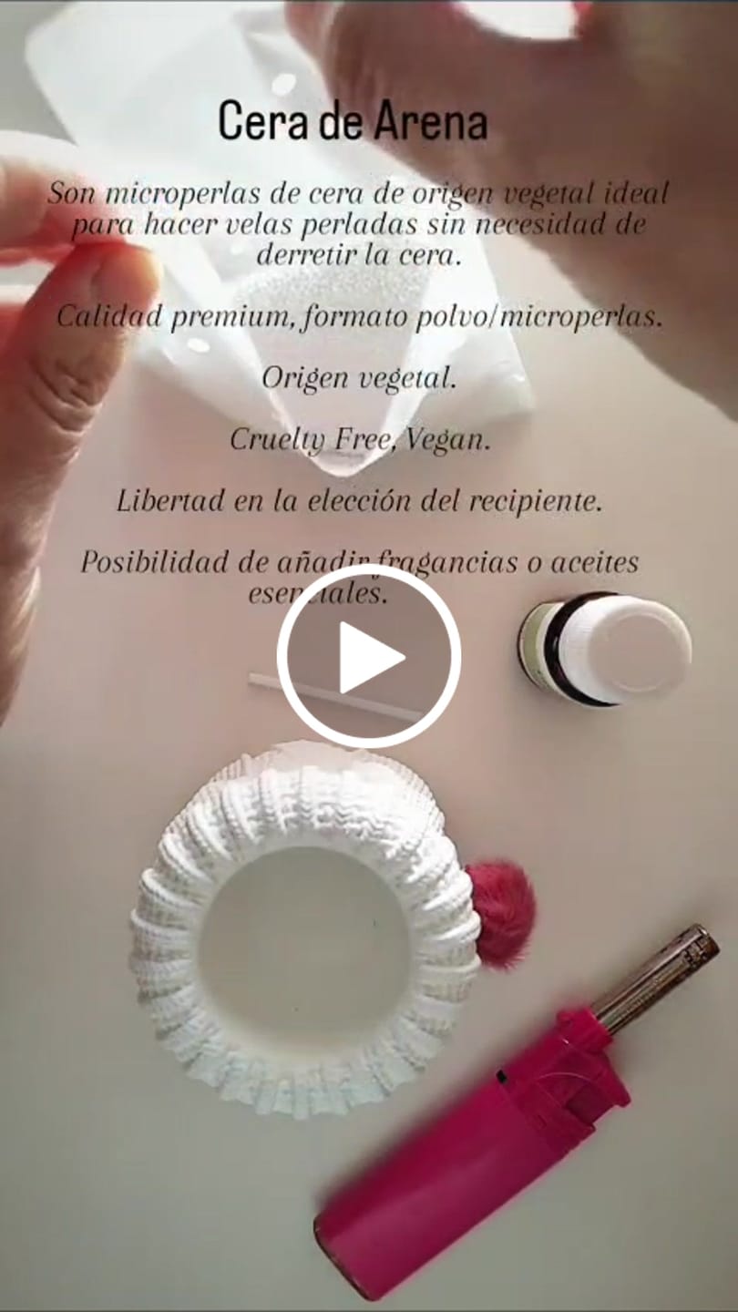 Customer video review of Colorante líquido para velas ROJO TOMATE