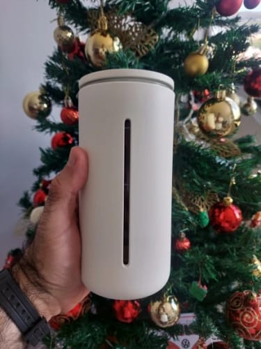 Customer photo review of TIMEMORE-prensa de café francesa, máquina de té, 450ml,15 onzas, vidrio resistente al calor de malla de acero inoxidable de alta densidad