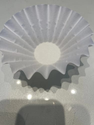 Customer photo review of TIMEMORE-filtro de papel para café con cesta de 1-2 tazas, papeles filtrantes, 50 hojas, apto para gotero de café B75 y gotero de cesta para 1-2 tazas