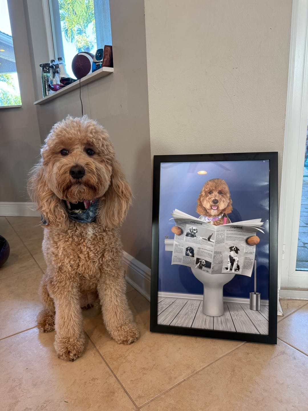 Customer photo review of Important meeting - Personalized Poster