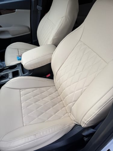 Customer photo review of Premium Custom-Fit Seat Covers
