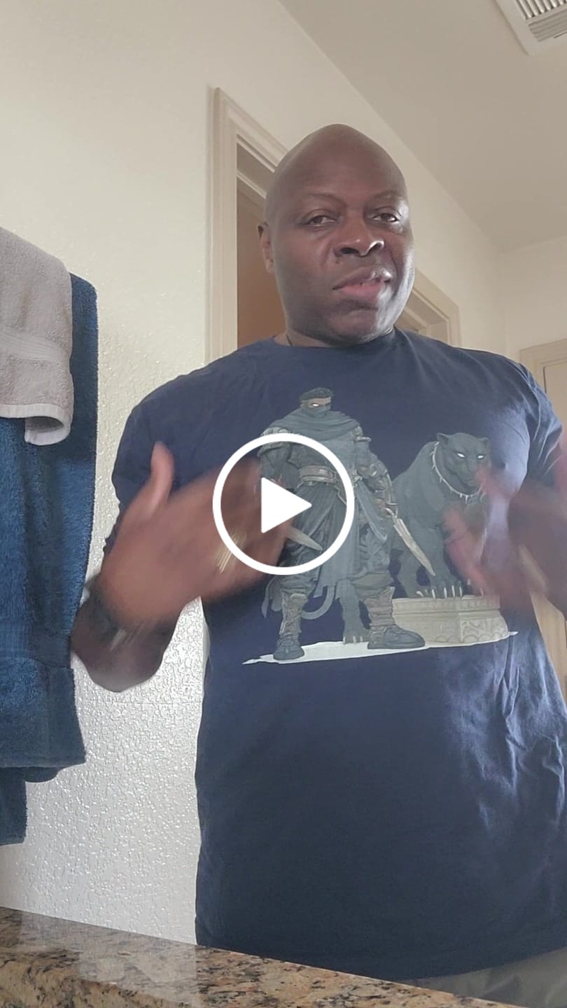 Customer video review of African Black Panther Assassin Softstyle Tee