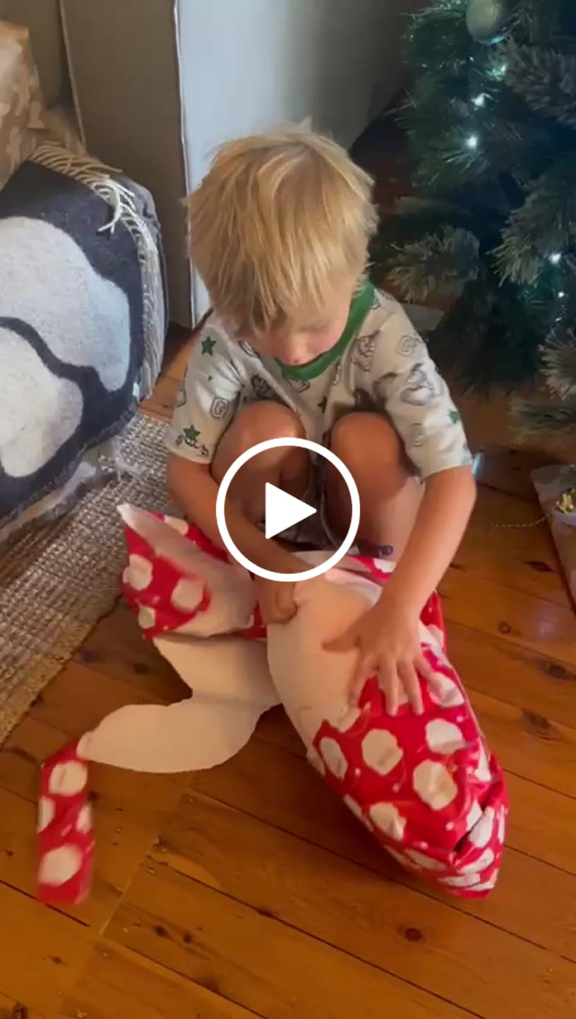 Customer video review of Giant Squishy Stuffed Animals