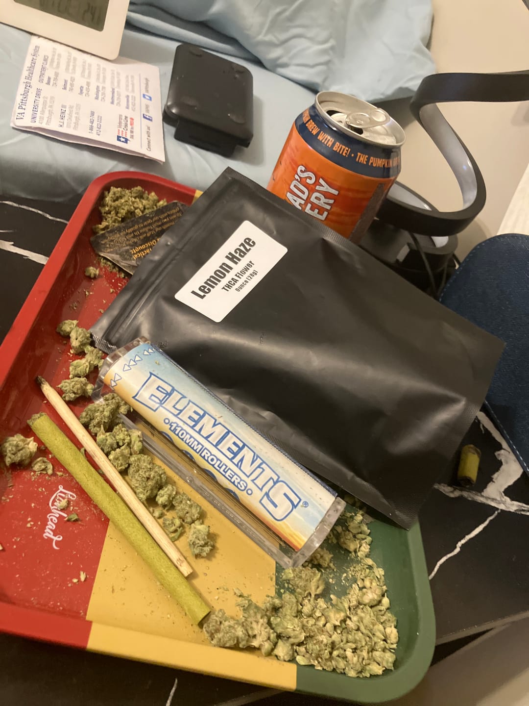 Customer photo review of Lemon Haze THCA Flower