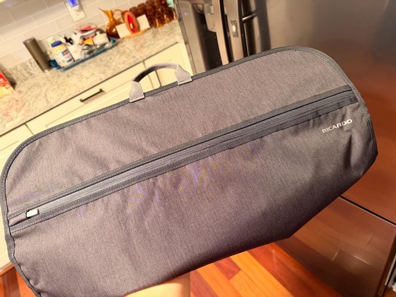 Customer photo review of Drop-in Garment Carrier