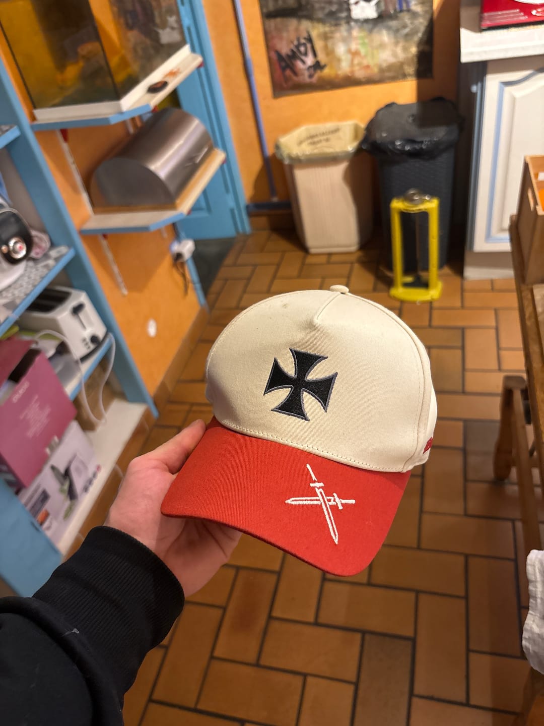 Customer photo review of Crusader Cross Cap