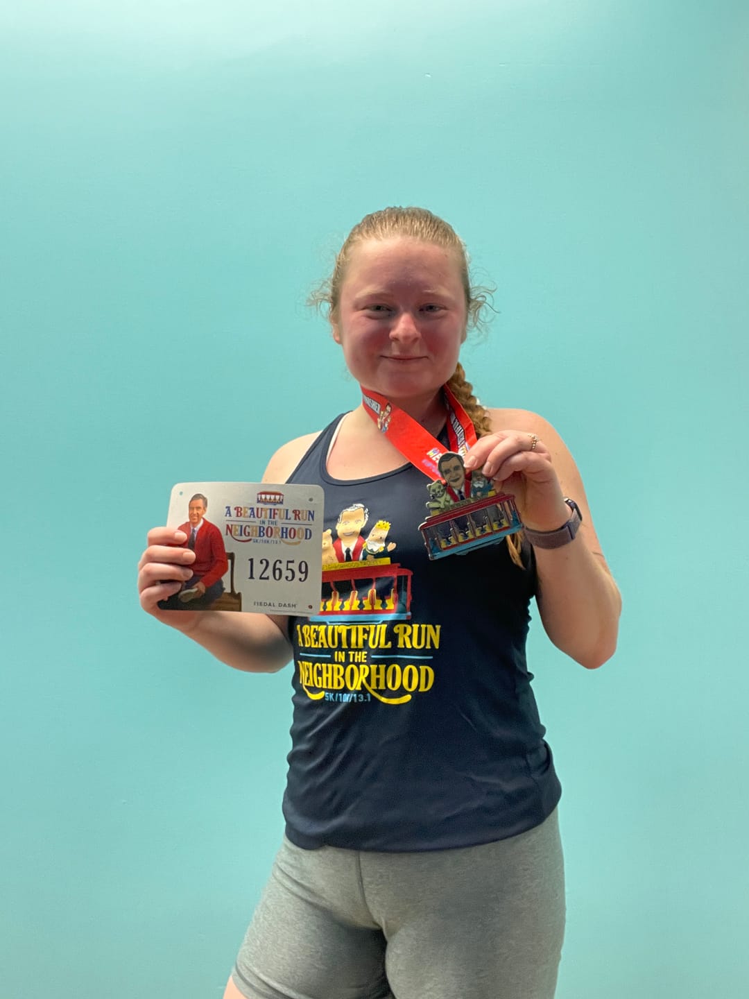 Customer photo review of A Beautiful Run In the Neighborhood 5K/10K/13.1