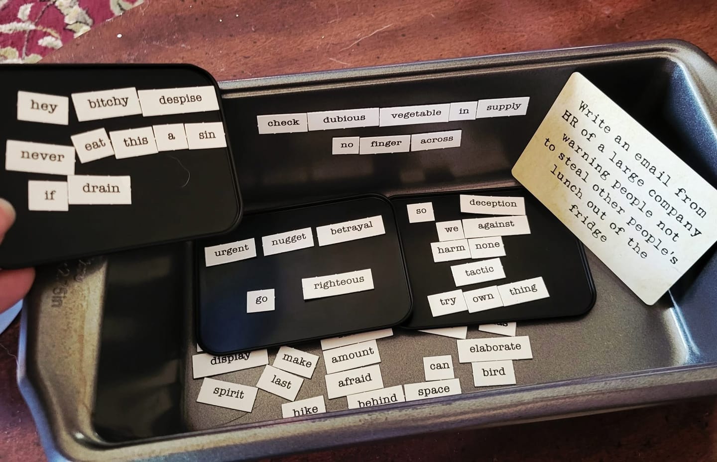 Customer photo review of Ransom Notes: Base Game