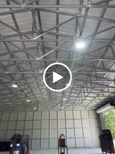 Customer photo review of 200W LED UFO high bay light-30,000 lumens
