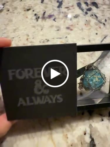 Customer video review of Custom Anniversary D20 Dice – Personalized D&D Gift