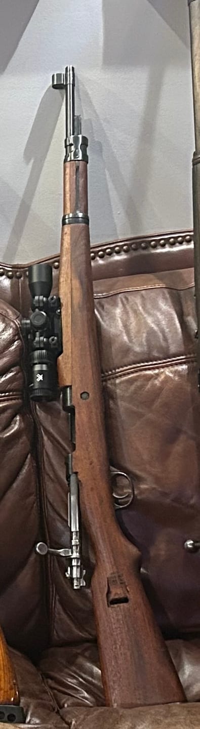 Customer photo review of Scout Mount for Mauser Yugo M48, K.Kale, Spanish M43, VZ.24, Argentine M1909, Brazilian 1908 & 1908/34