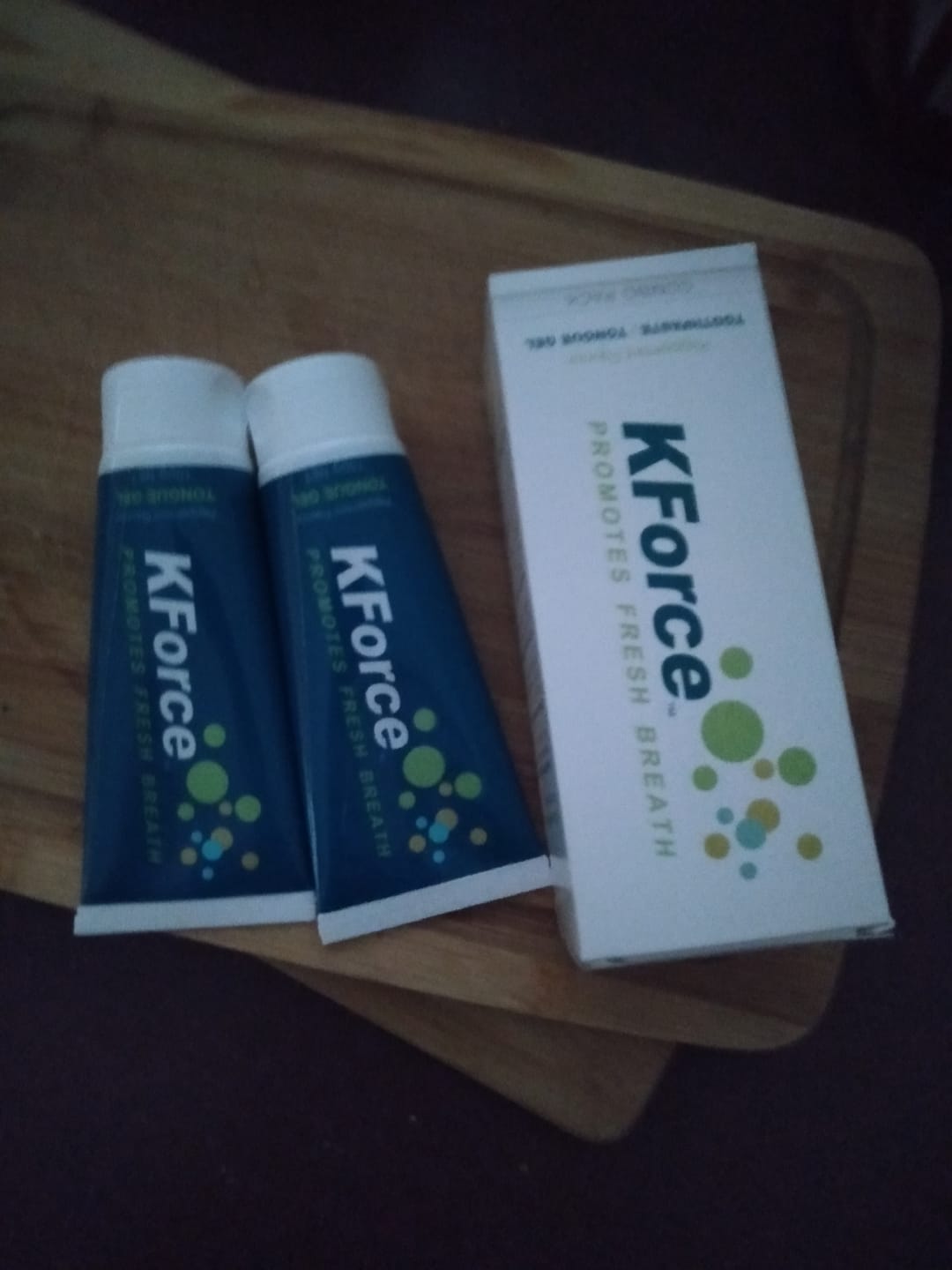 Customer photo review of KForce - Tongue Gel