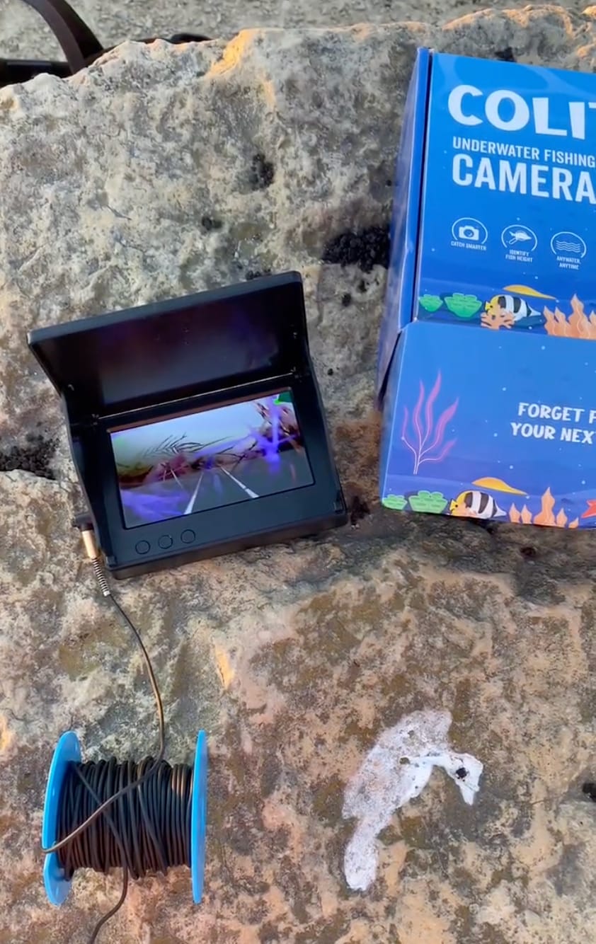 Customer photo review of Colitt - Underwater Fishing Camera