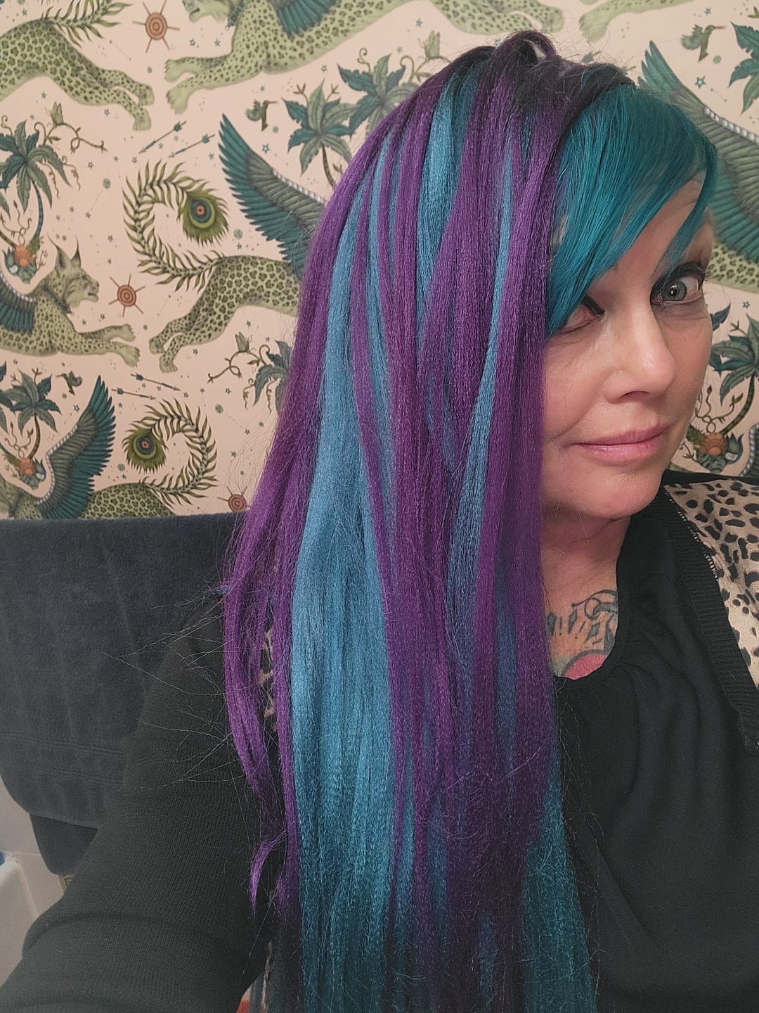 Customer photo review of Outre X-Pression Pre-Stretched - ULTRA BRAID 3X 52"
