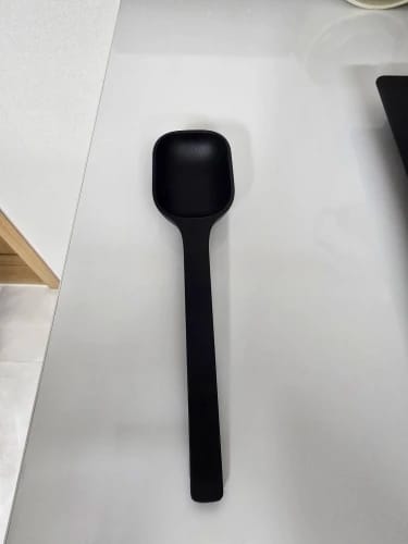 Customer photo review of Cuchara de café TIMEMORE que sostiene aproximadamente 10 g, cuchara de todos los niveles, construcción de plástico duradera, apta para lavavajillas, 17 cm