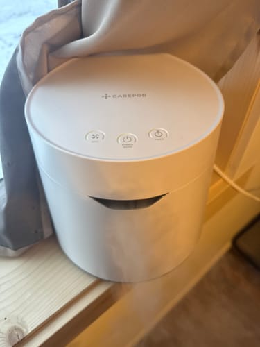 Customer photo review of Carepod One - Stainless Steel Humidifier