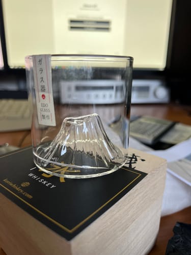 Customer photo review of Kazan - Handmade Japanese Whiskey Glass