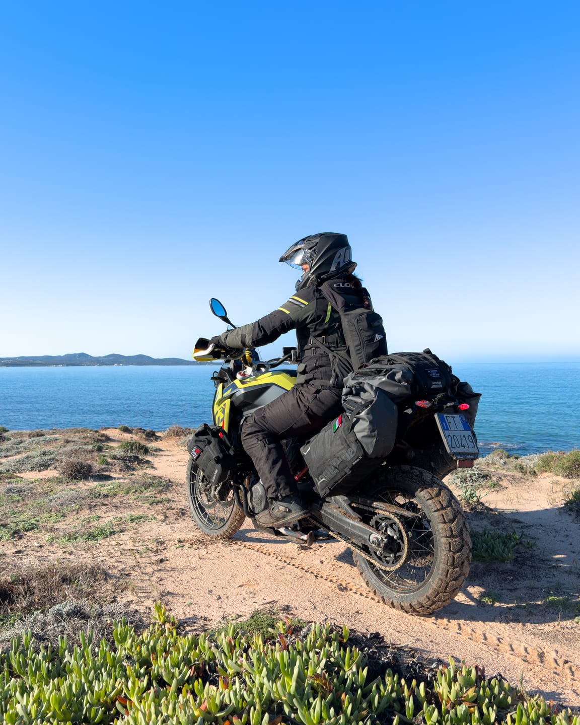Customer photo review of ADVBags 70 – Rackless Saddle Bags