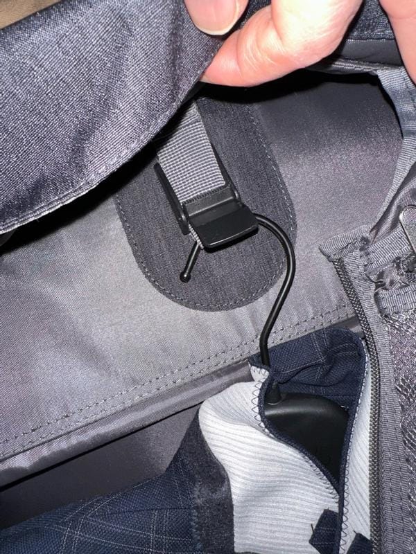 Customer photo review of Drop-in Garment Carrier