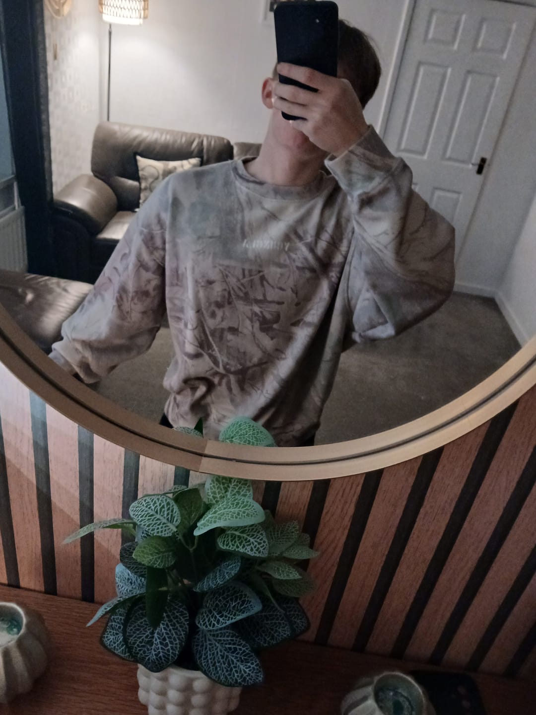 Customer photo review of 5206 - Tree Camo Collection - Crewnecks