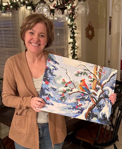 Customer photo review of Snowy Solitude