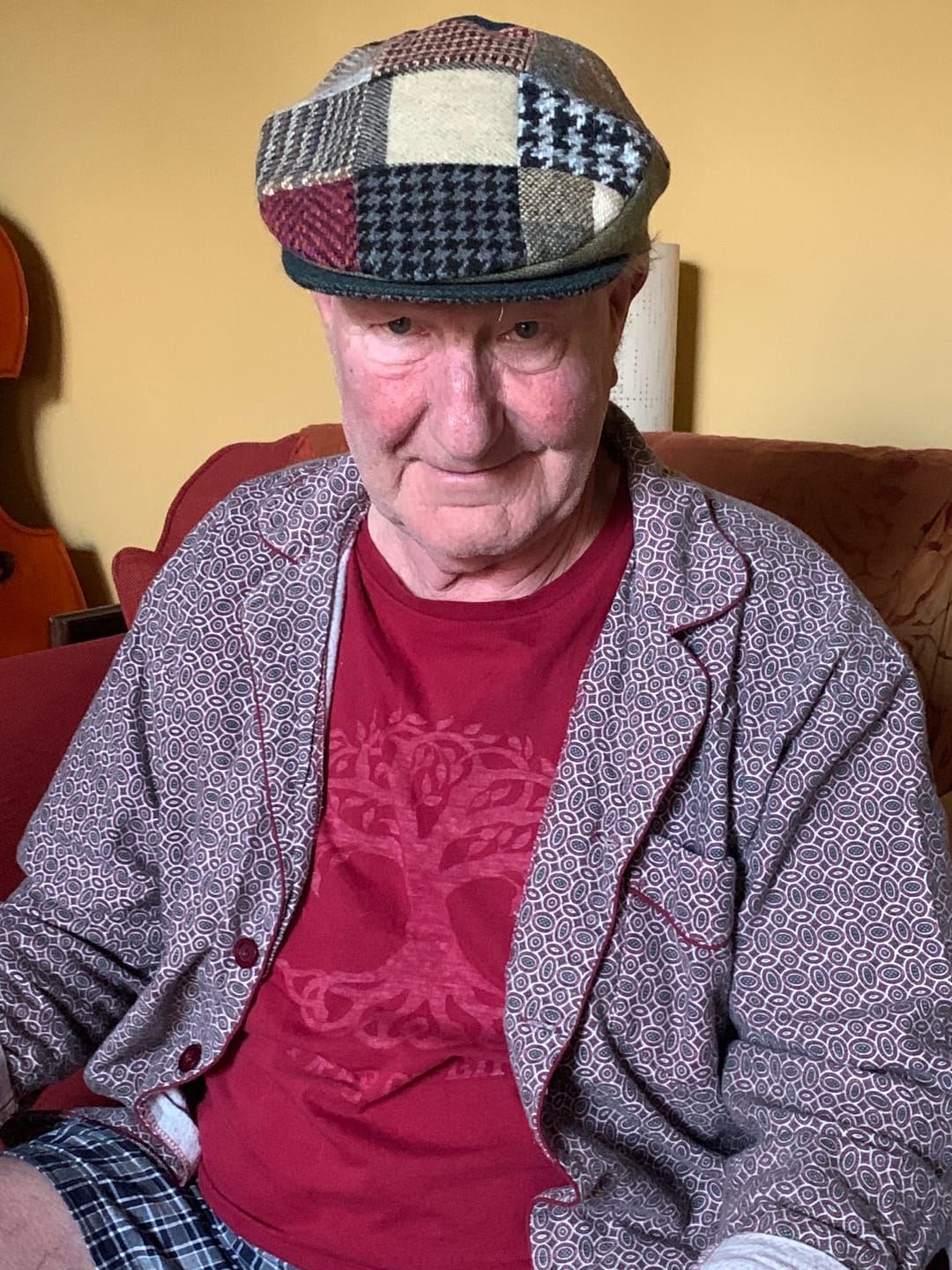 Customer photo review of Vintage Cap Heavy Patchwork Tweed - LIMITED EDITION