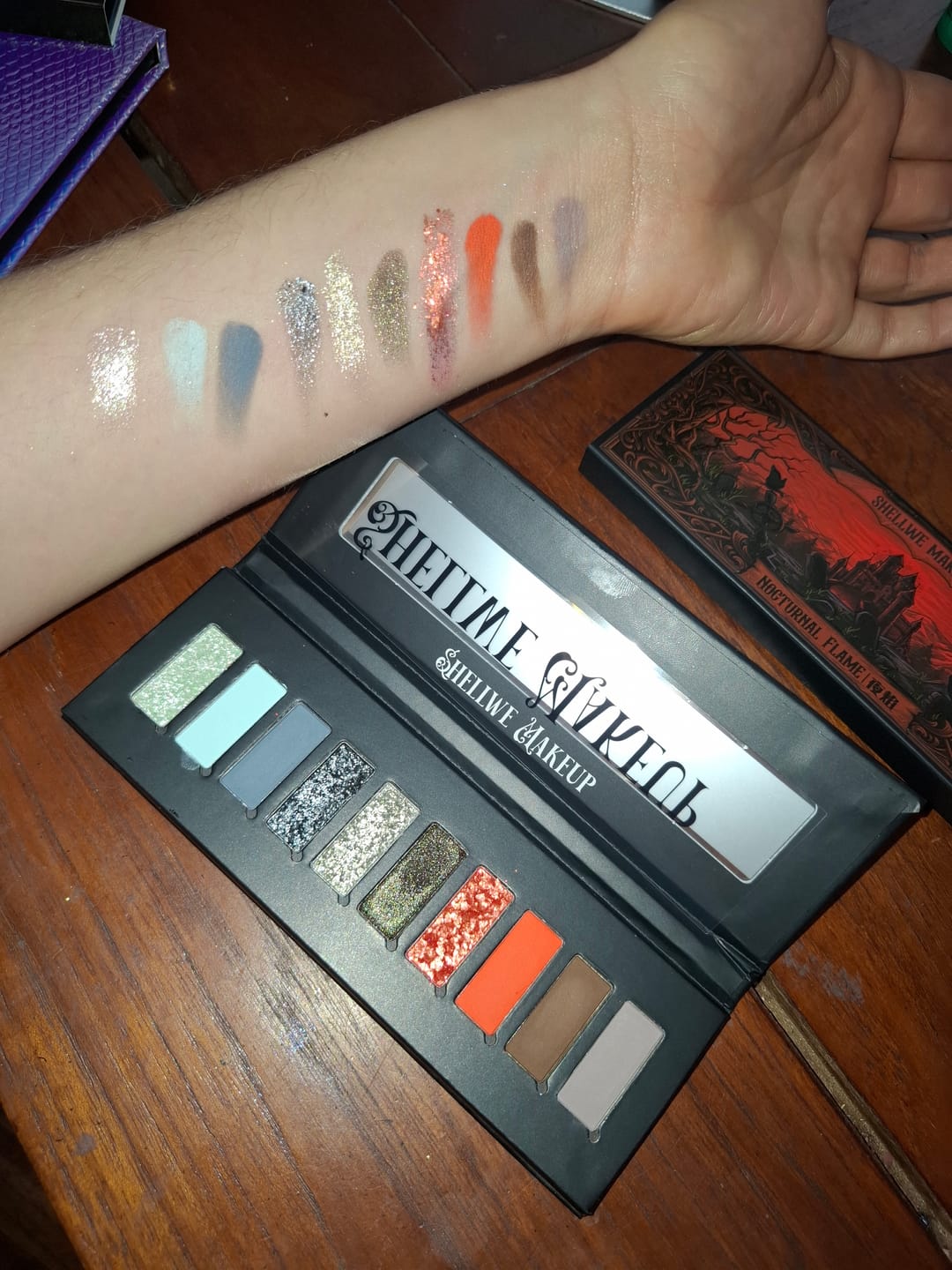 Customer photo review of Shellwe Makeup x Ghoul Nocturnal Flame Collection
