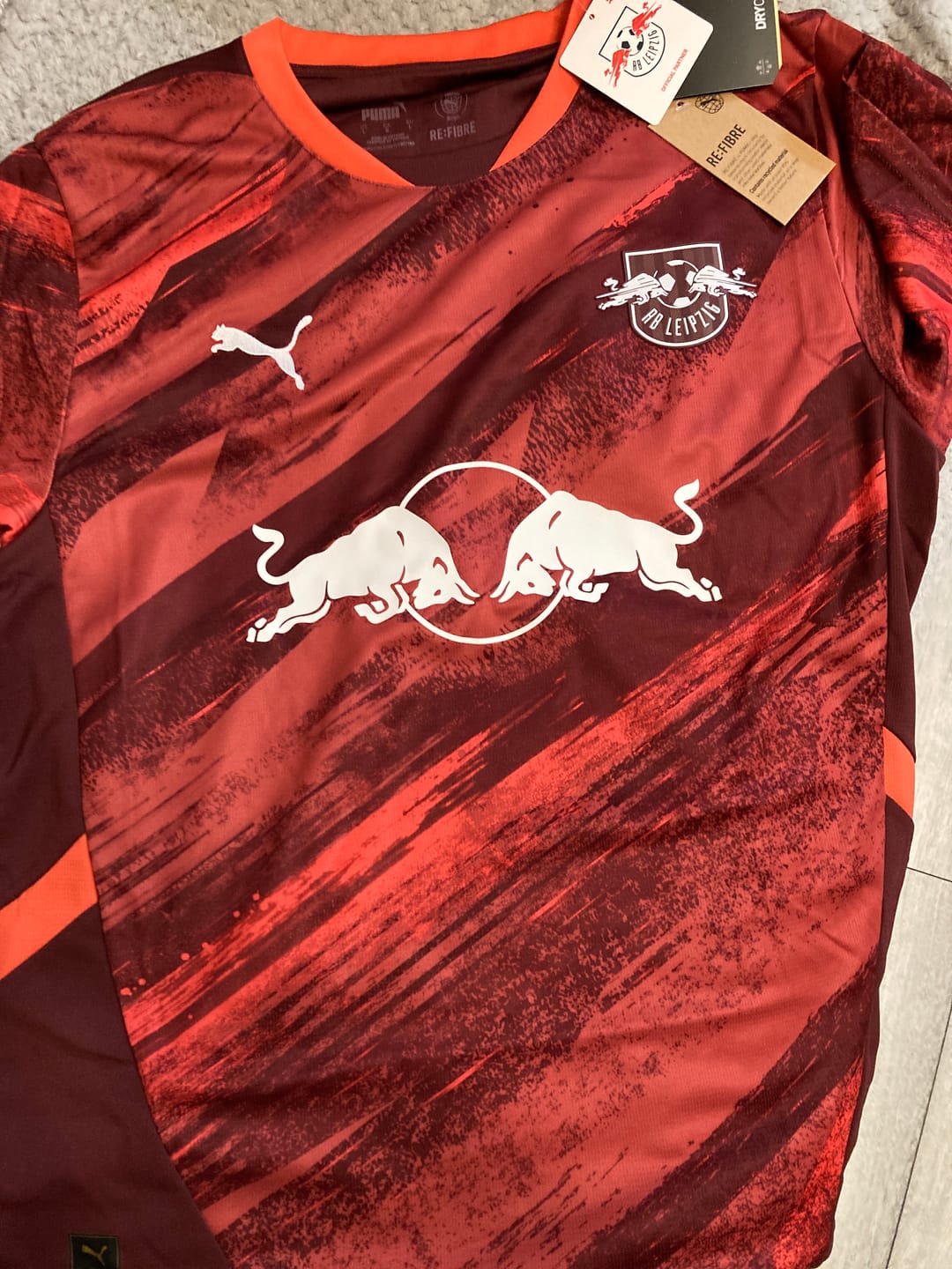 Customer photo review of Premium Mystery Football Shirts