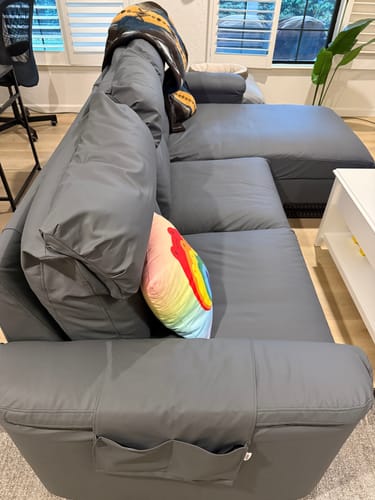 Customer photo review of Lidhult 3 Seat Sofa with Chaise Cover