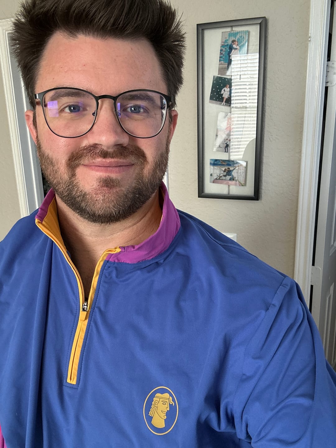 Customer photo review of Disney's Hercules "Team Herc" – Quarter Zip