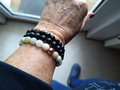 Customer photo review of »Seelen-Balance« Blockadenlöser aus echten Onyx-Perlen