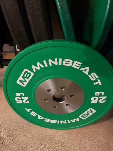 Customer photo review of MB Pro Olympic Bumper Weight Plate