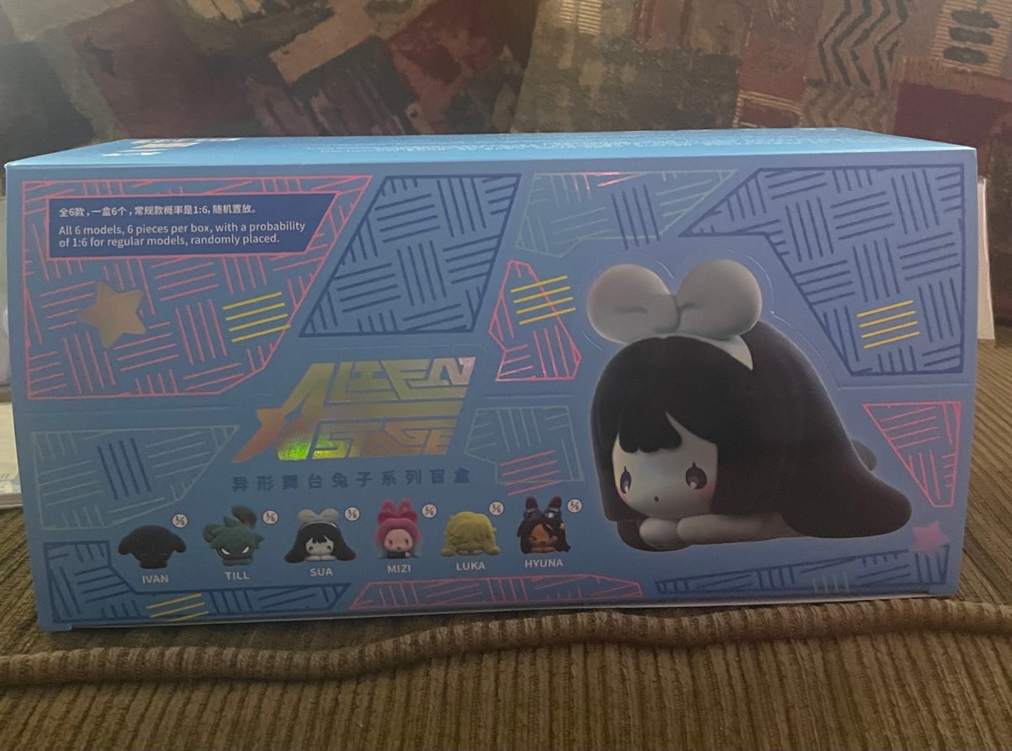 Customer photo review of Alien Stage Rabbit Series Blind Box
