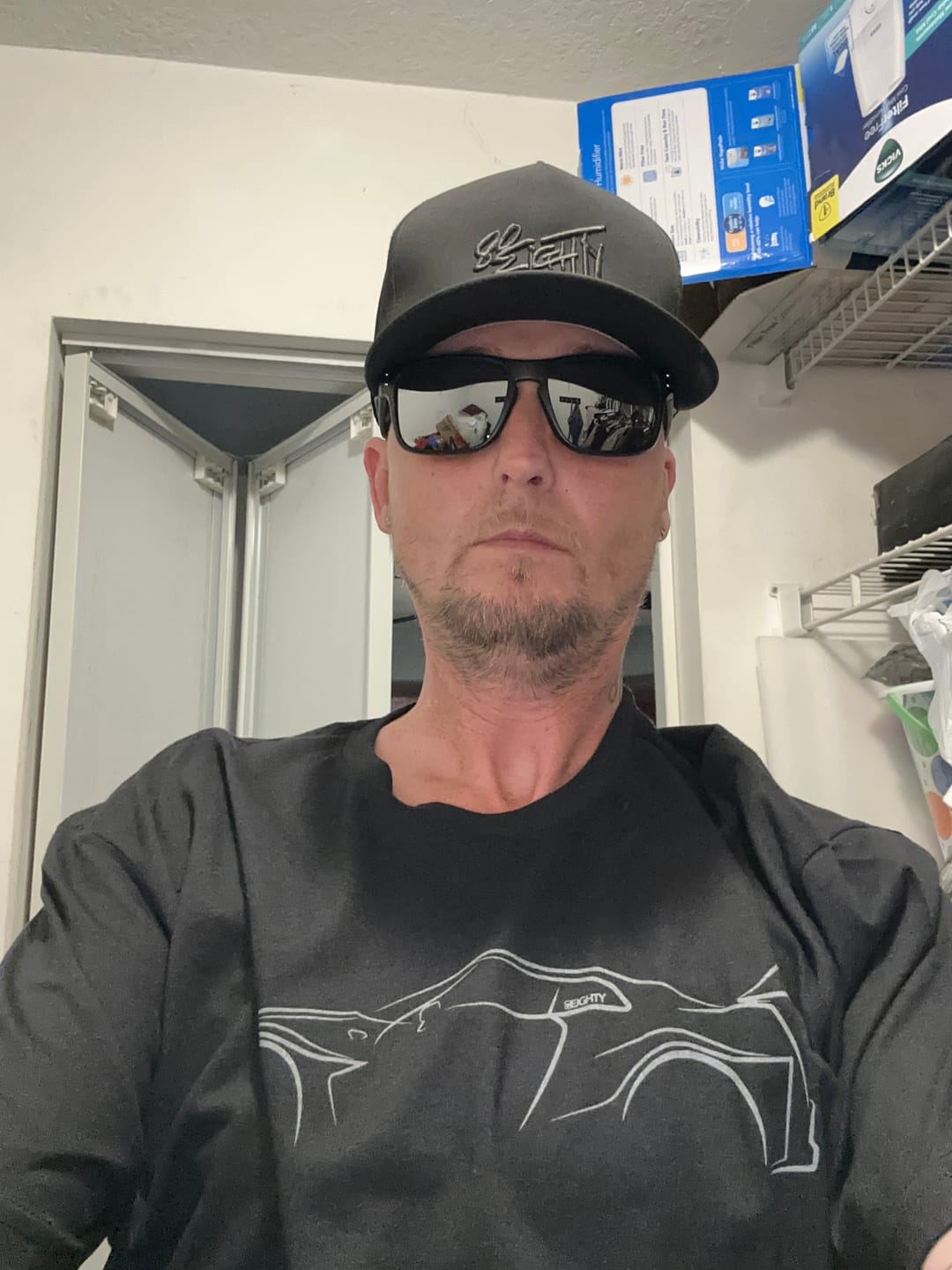 Customer photo review of 80Eighty® Polarized Sunglasses - Black Chrome