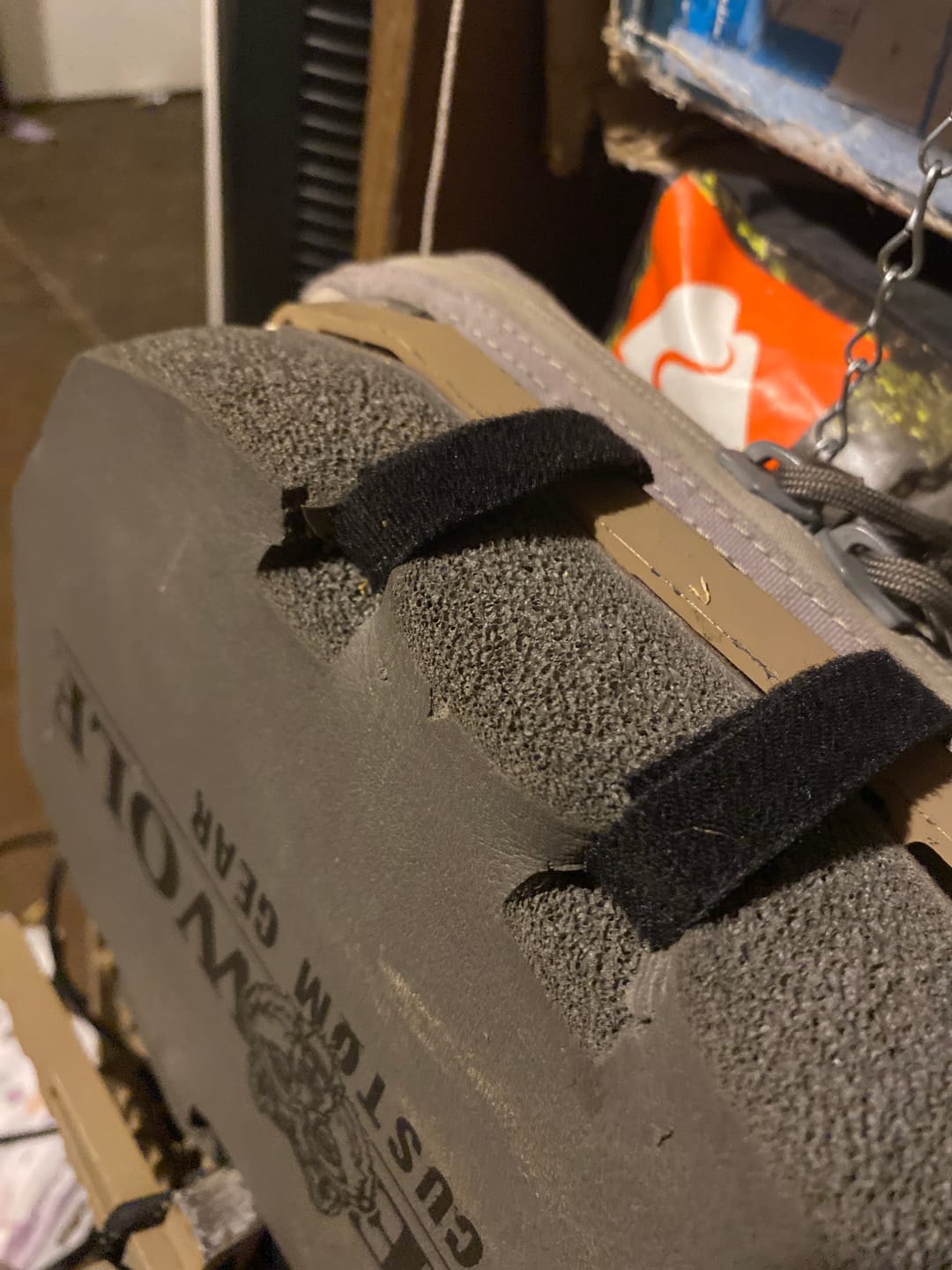 Customer photo review of Lone Wolf Seat Cushion