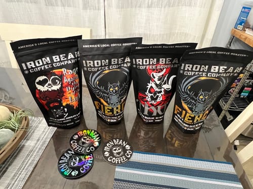 Customer photo review of Fierce™ - Highly Caffeinated Dark Roast