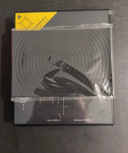 Customer photo review of TIMEMORE Basic 2 espejo negro verter sobre báscula de café pantalla de flujo temporizador automático dígitos cocina báscula de alimentos espresso 0,1g/2kg