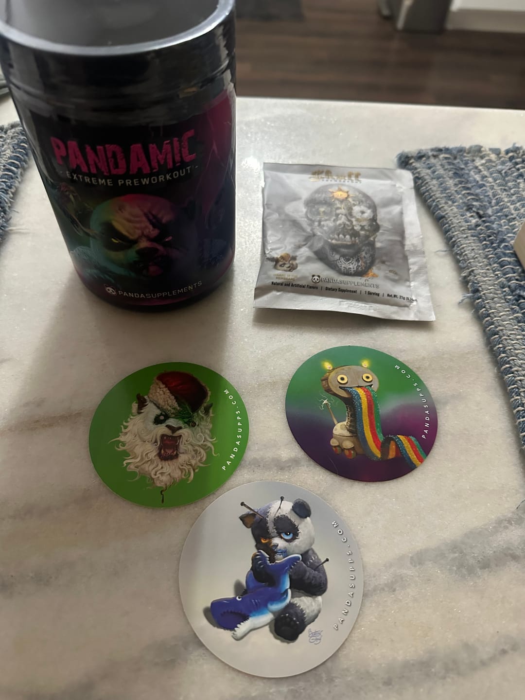 Customer photo review of PANDAMIC PRE-WORKOUT
