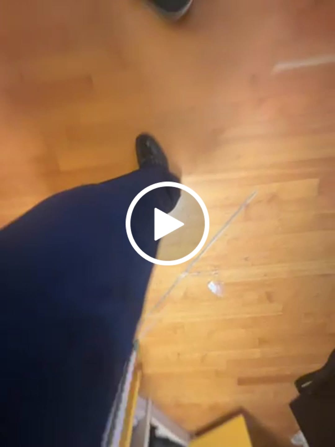 Customer video review of Sweatpants Wide Fit Blanks 330GSM Night Blue