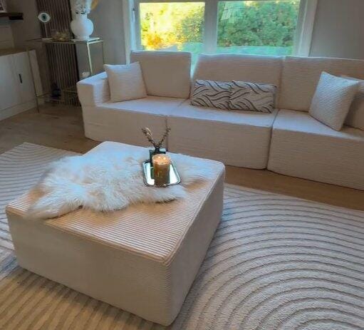Customer photo review of Hestia Modular Sectional Compressed Sofa