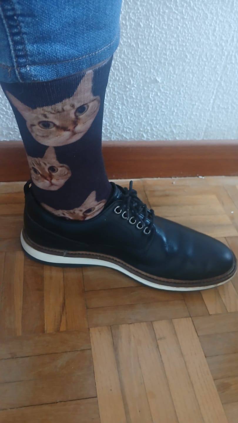Customer photo review of Foto - Calcetines personalizados