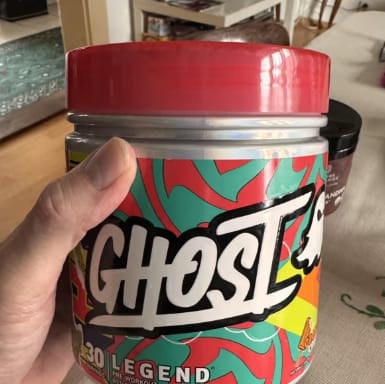 Customer photo review of Ghost - Legend All Out - Pre-Workout - 400g